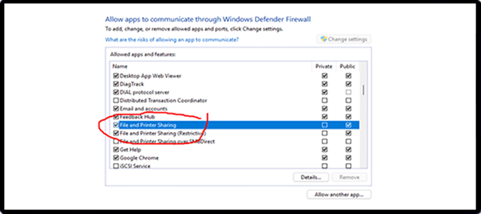 Firewall Setting